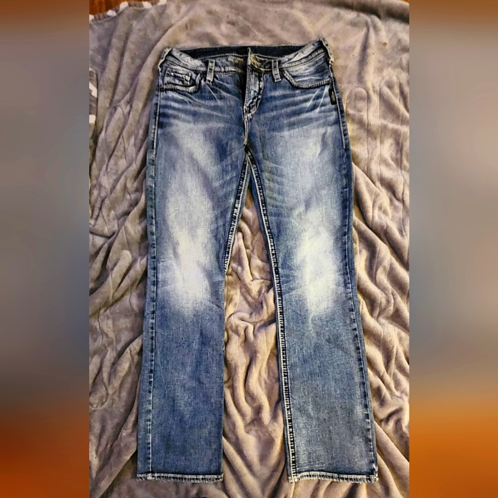 Womens Silver Jeans